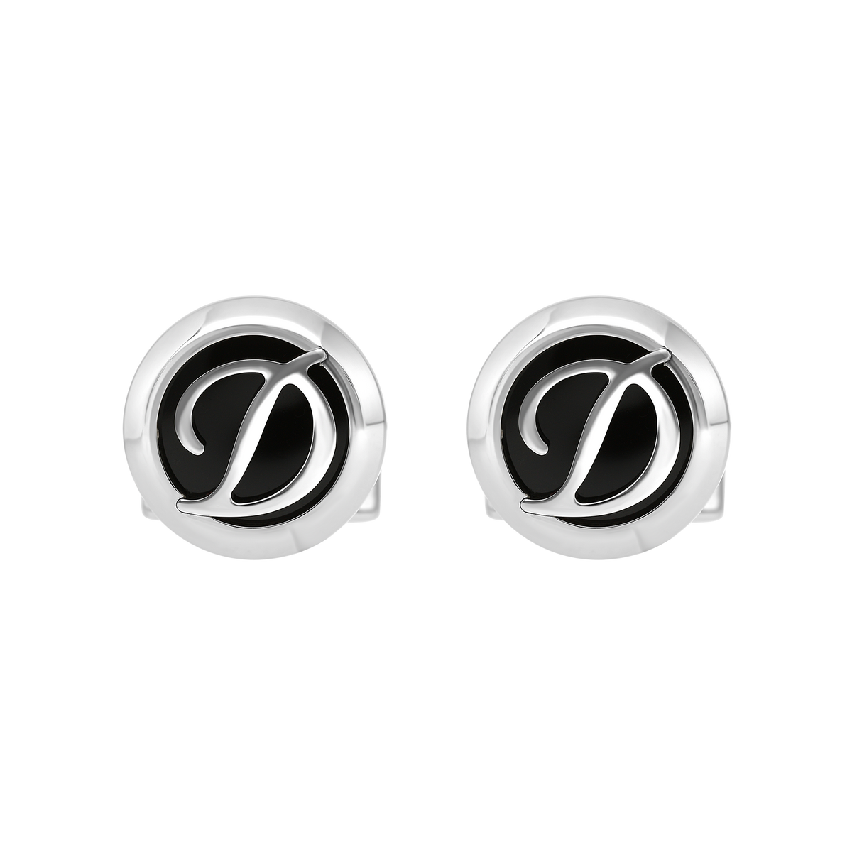 ST Dupont Accessories Manschettenknopf Cufflinks, Palladium, Ltd. Edt., Silver