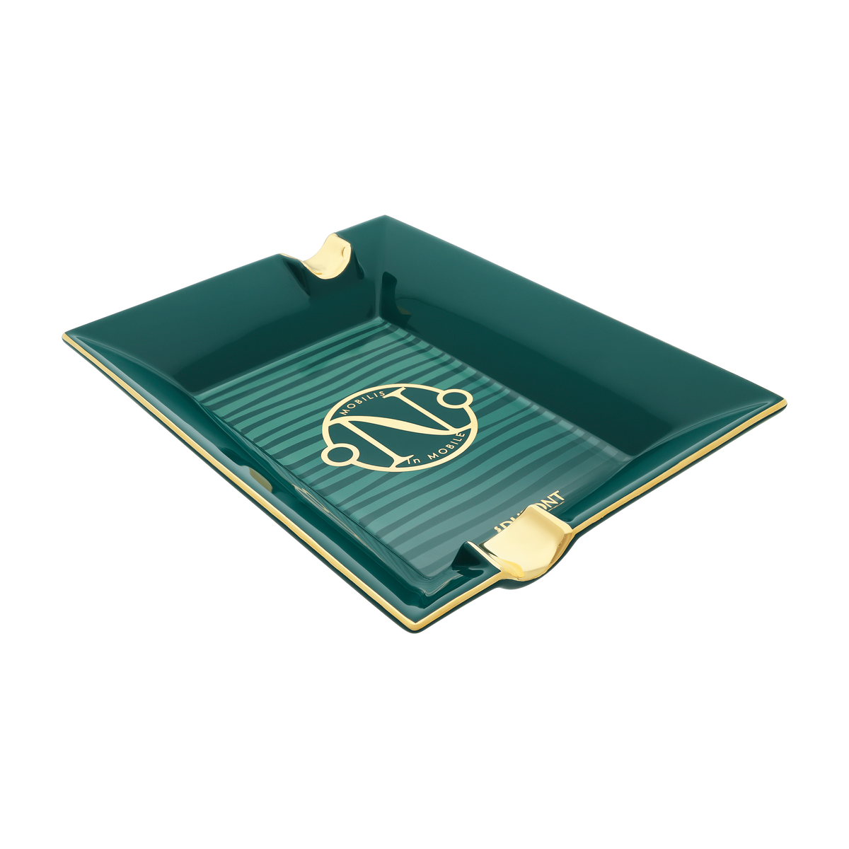 ST Dupont Accessories Aschenbecher 20000 Lieues Sous Les Mers, Ltd. Edt., Green-pacific