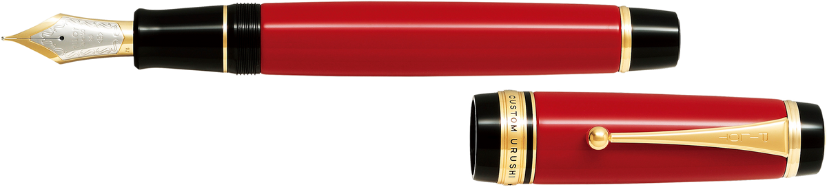 Stylo-plume Pilot Custom 845, 18 carats, rouge