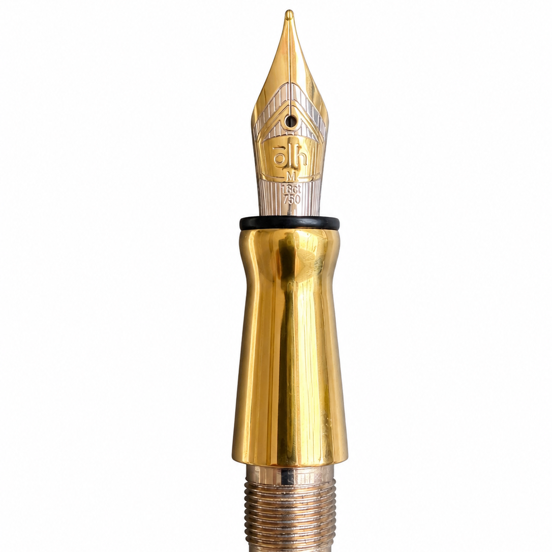 Pennino Otto Hutt in oro 18kt 04| Medio