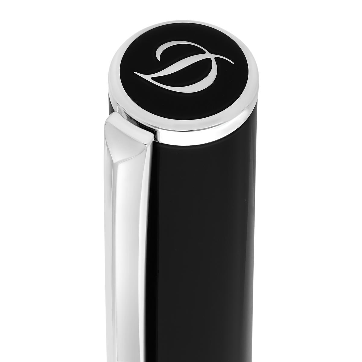 Stylo-plume ST Dupont Initial D Initial, palladium, édition limitée, argent