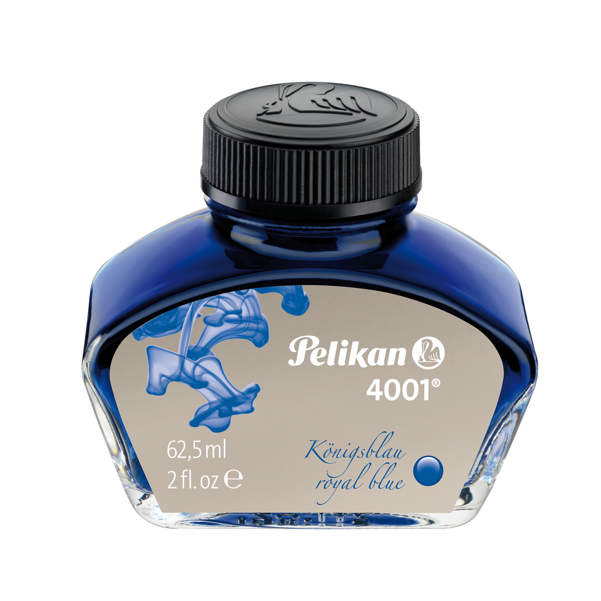 Inchiostro Pelikan, 4001, Blu Reale, 62,5 ml