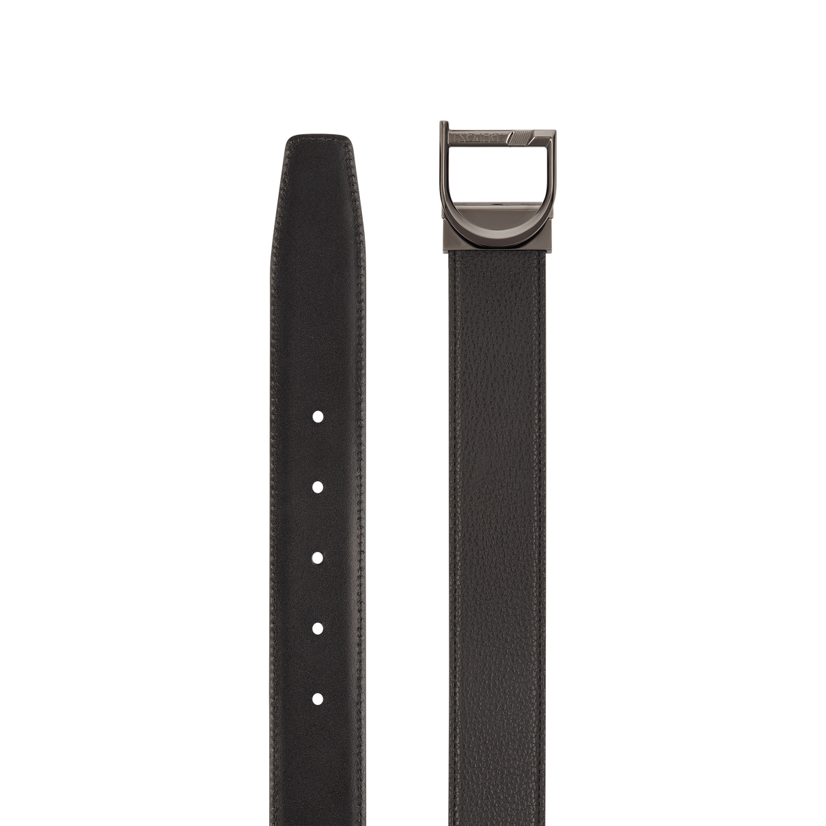 Cinture ST Dupont Accessories con logo D, nero