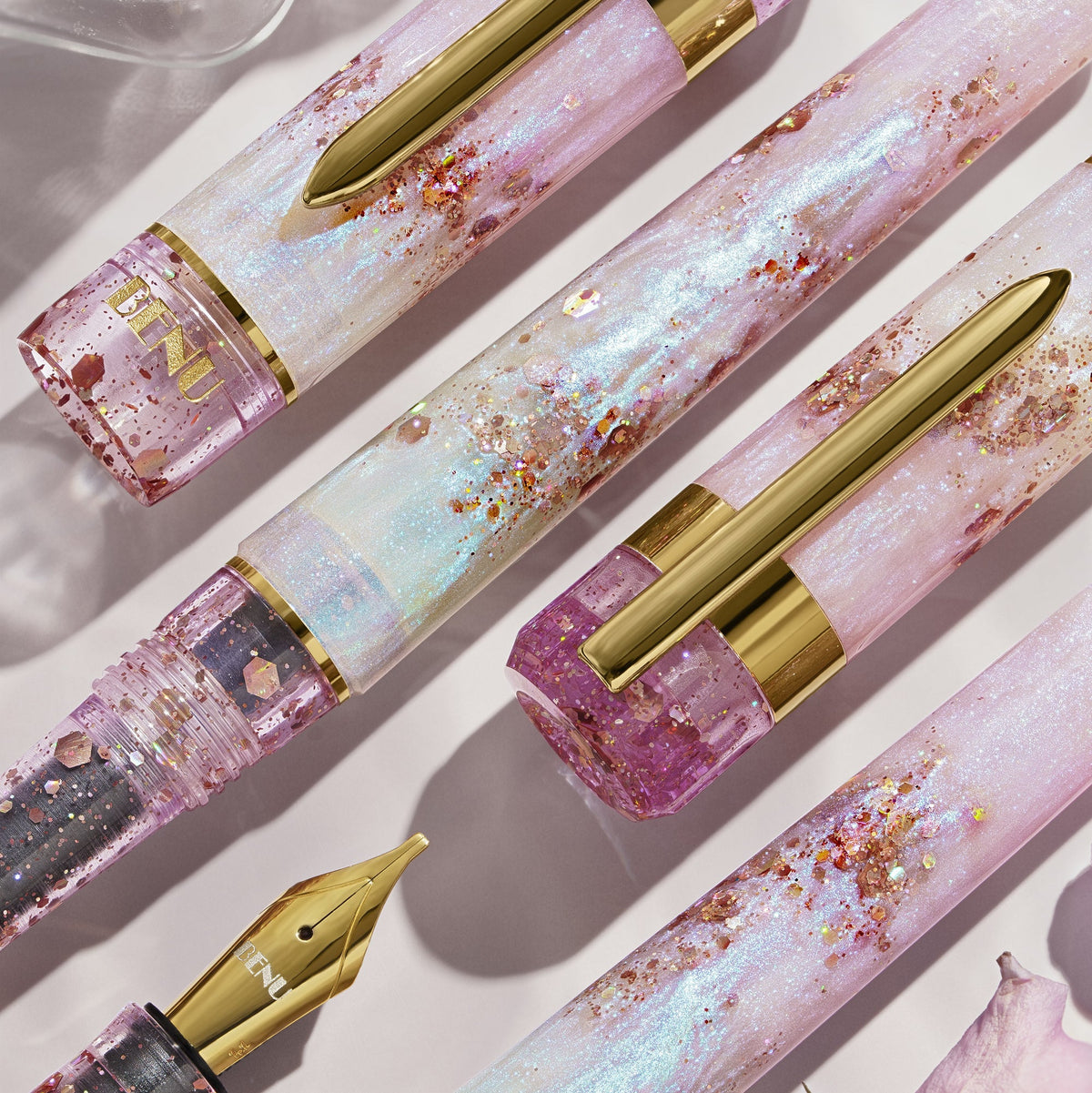 Stylo plume BENU Tribute Rose de Mai