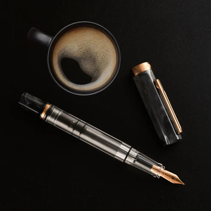 TWSBI Füller ECO, Black Marble, Bronze