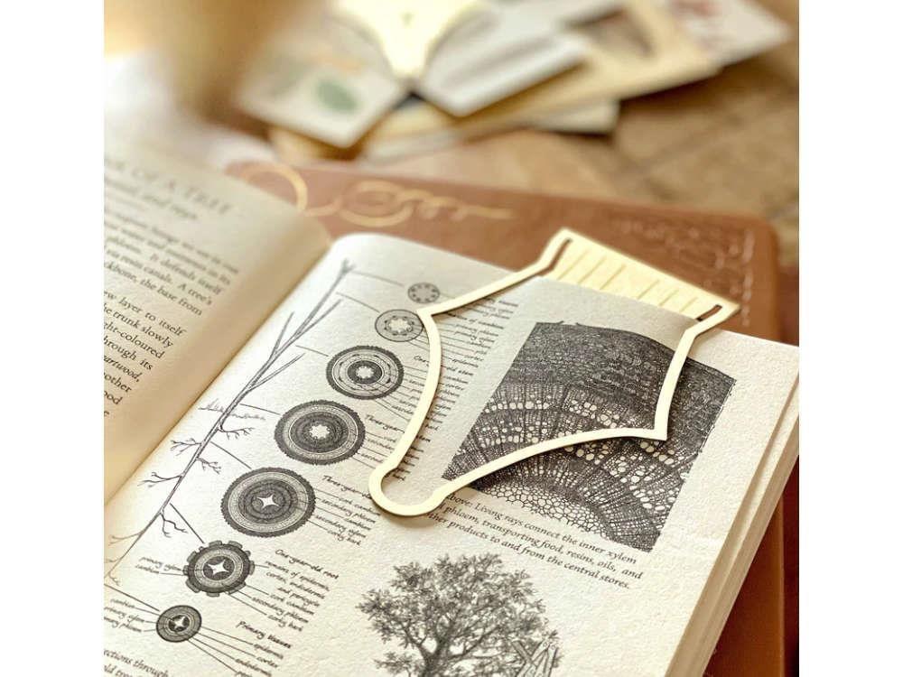 Esterbrook, serre-livre / Book Holder, clip marque-page plume, or