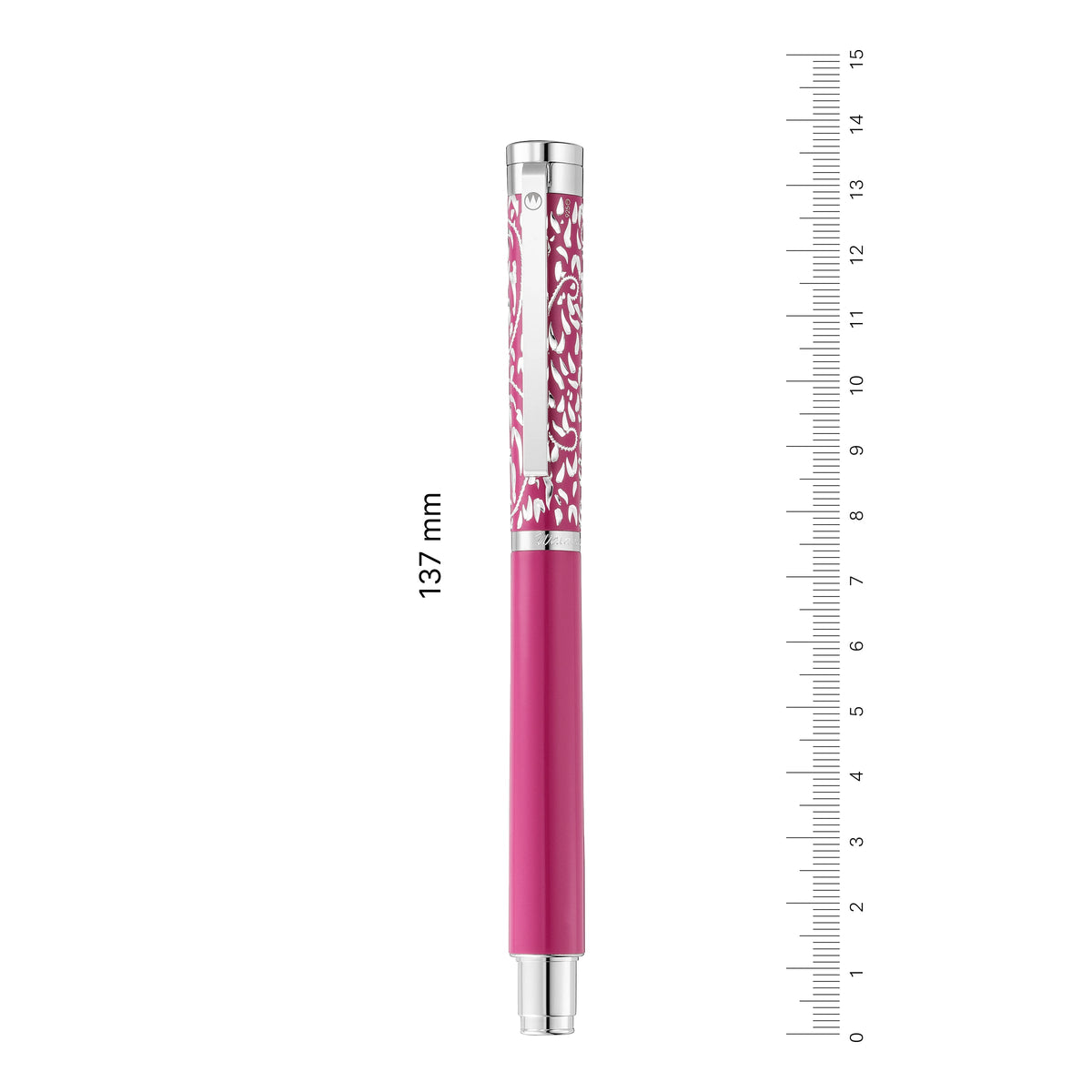 Waldmann, stylo plume Xetra Vienna édition spéciale. Gravure main, rose