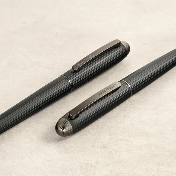 Penna stilografica HUGO BOSS Contour Pinstripe