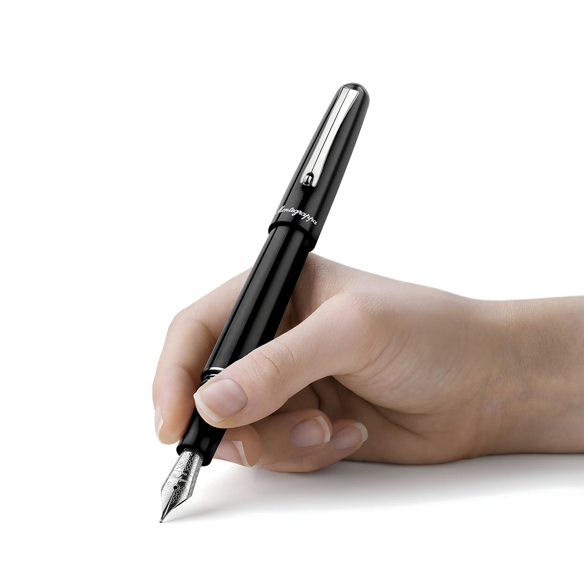 Montegrappa, stylo-plume Elmo 01, noir