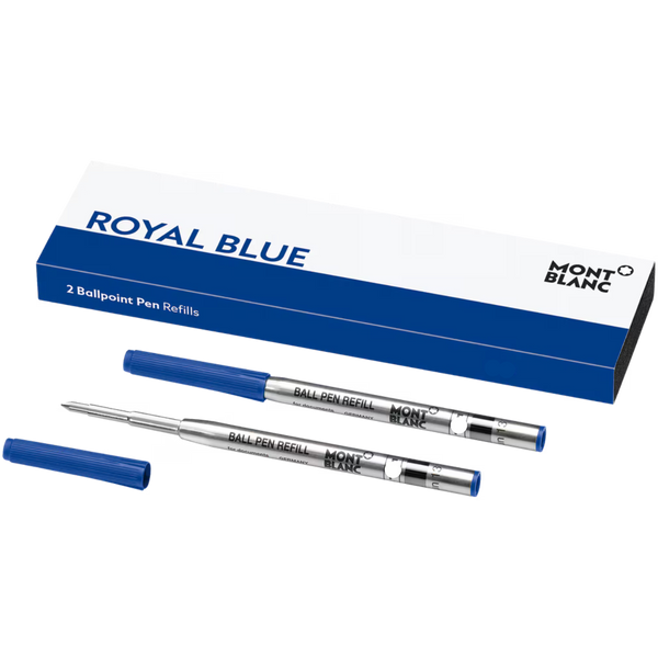 Montblanc, recharge bille, bleu roi