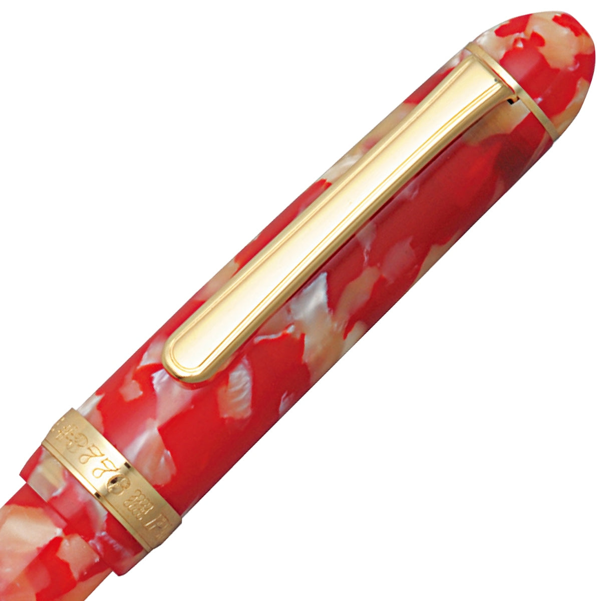 Platinum, penna stilografica, #3776 Century Celluloid, 14Kt, Koi