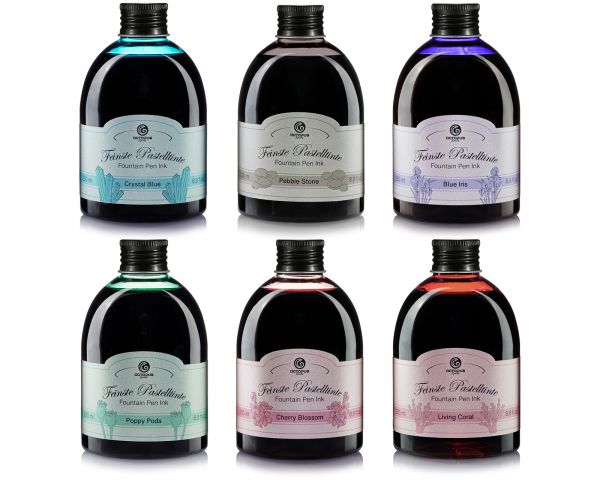 Octopus Fluids Encre pour stylo plume vert pastel Poppy Pods 250 ml