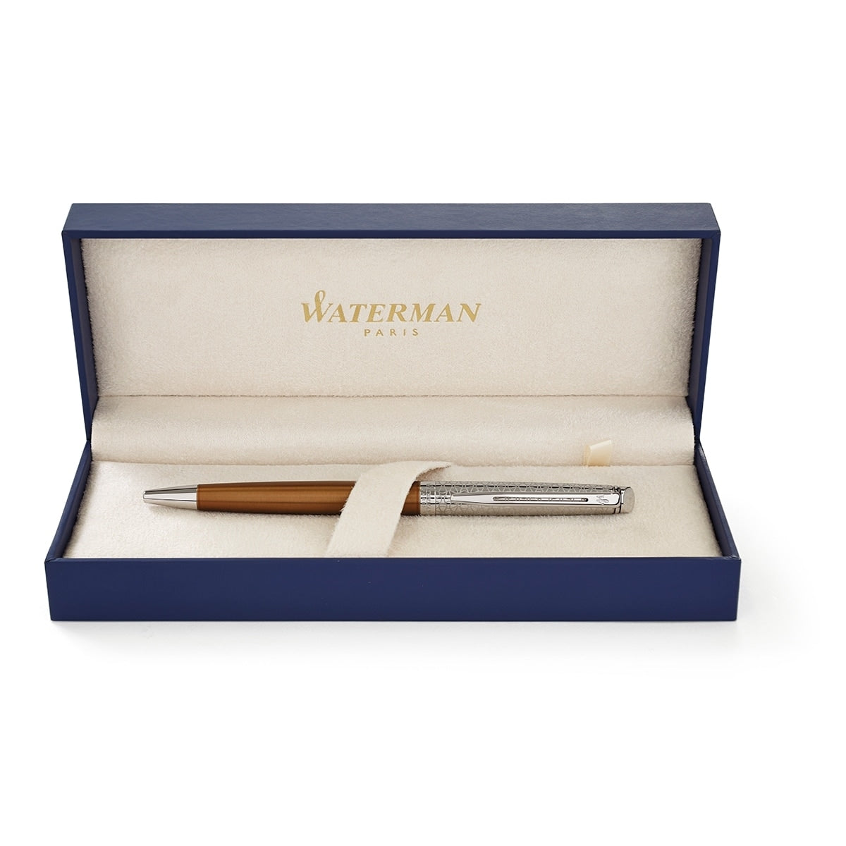 Stylo bille Waterman Hémisphère M, Bronze Satiné