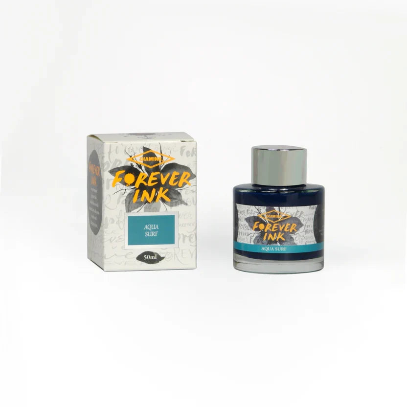 Diamine, Encre en flacon Forever Ink, 50ml, Aqua Surf