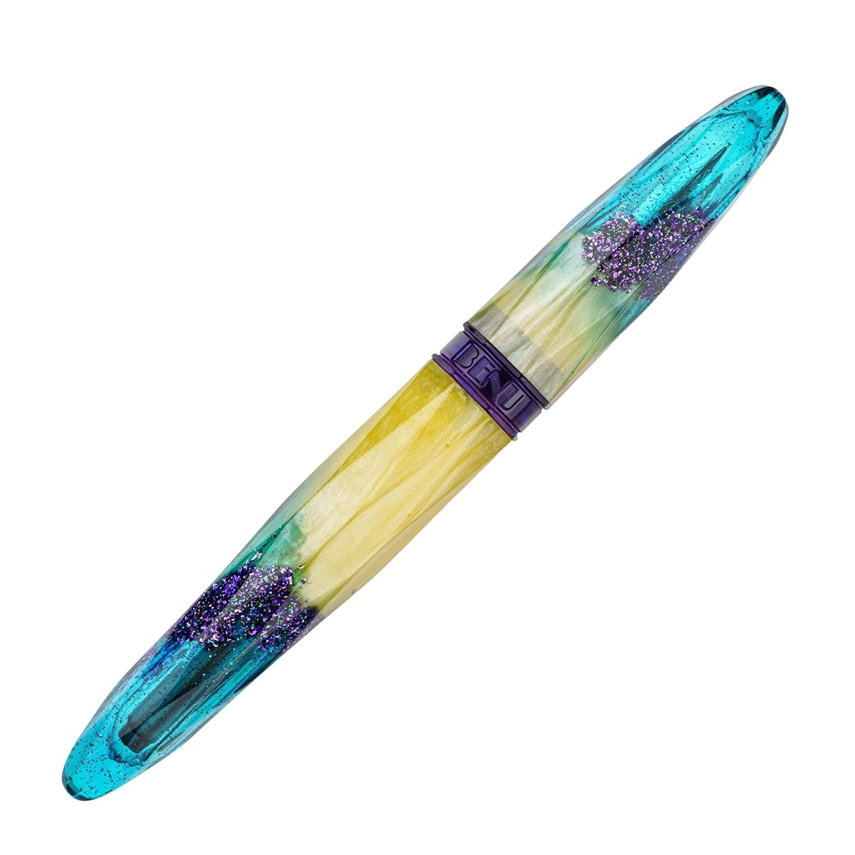 Stylo-plume BENU Briolette argent, Tropicana