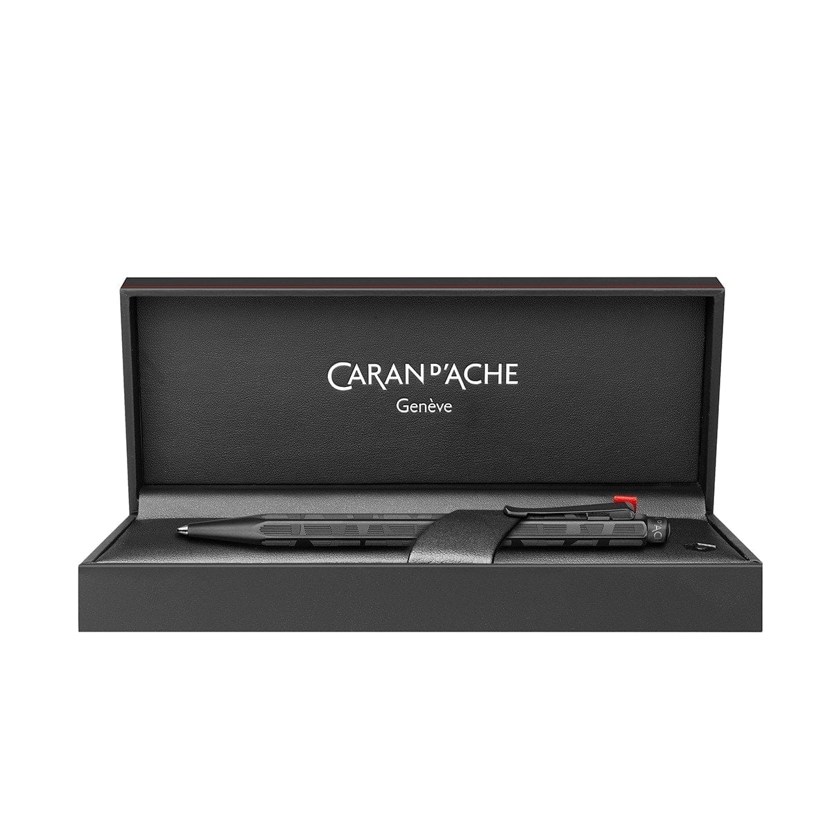 Stylo bille Caran d'Ache Ecridor Black Edition, Black Lines, noir