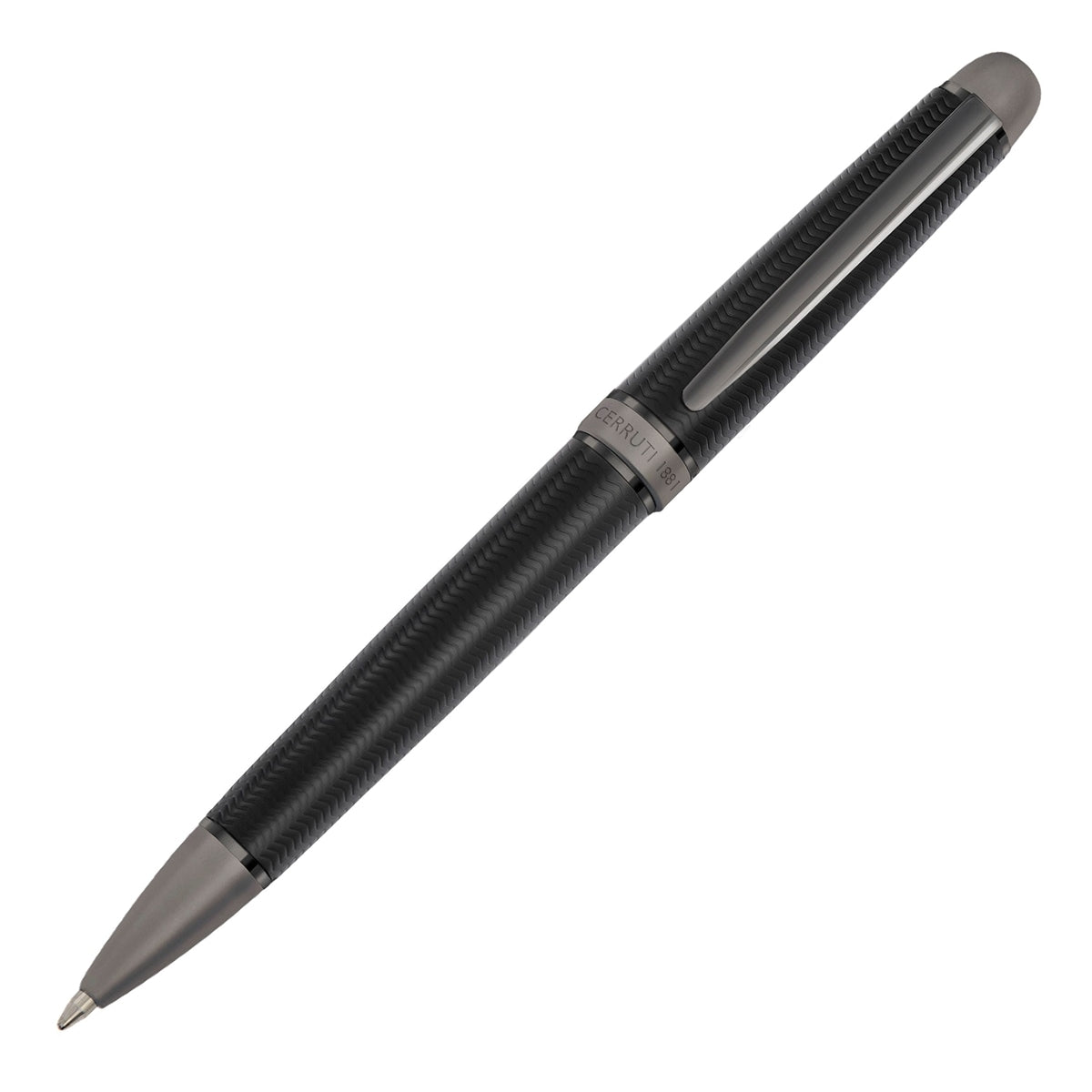 Cerruti 1881 Stylo bille Holborn Black & Gun