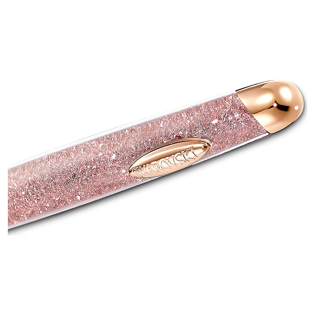 Stylo bille Swarovski Crystalline or rose, rose-rose