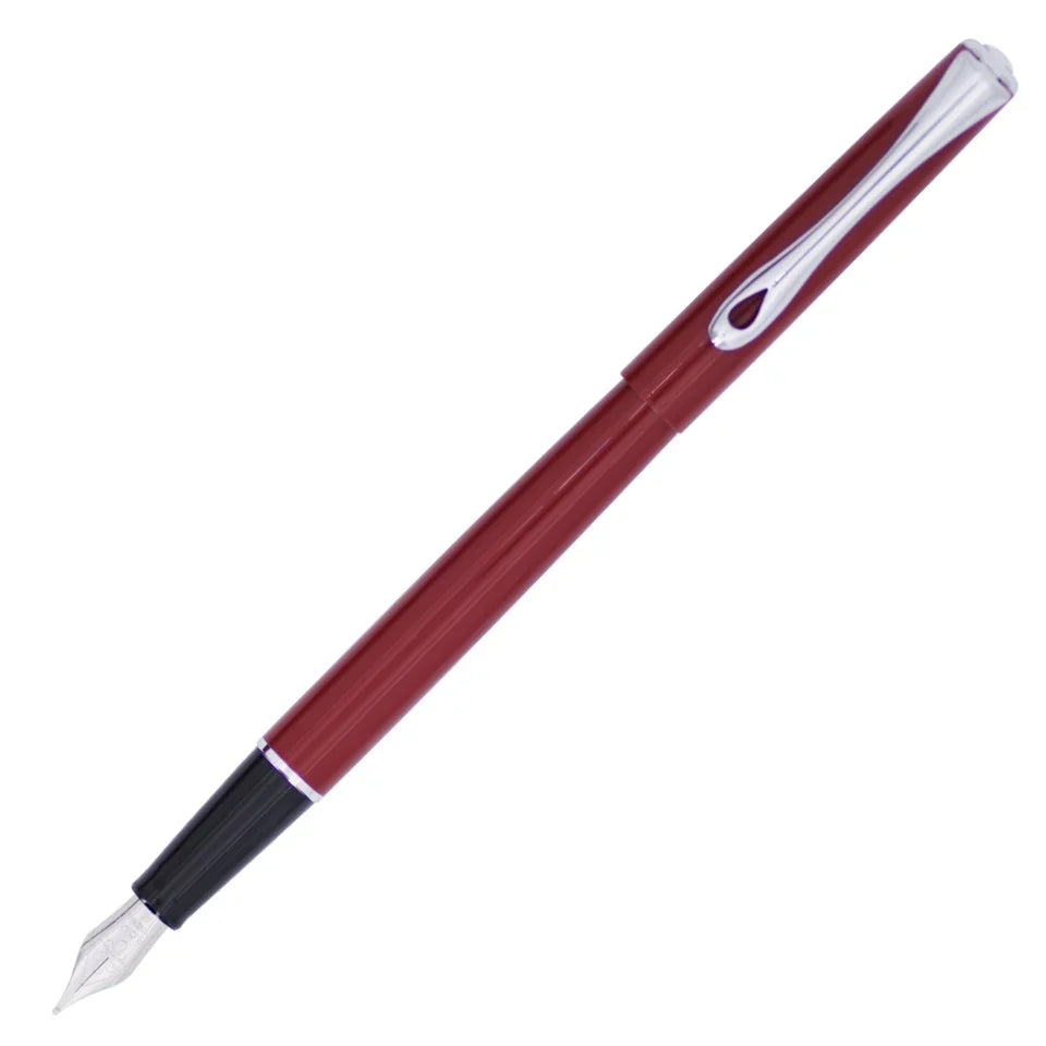 Diplomat, Füller Traveller, Dark Red