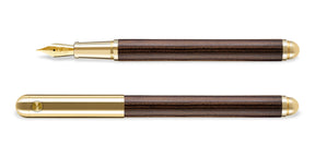 Stylo-plume e+m CONTRACT LARCH fumé