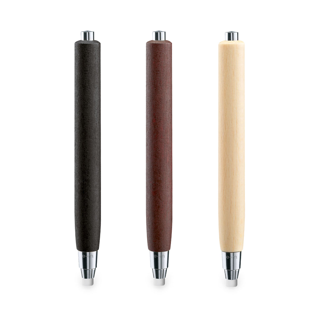 e+m Holzprodukte GmbH Fallminenstifte RUBBERMAN long natur