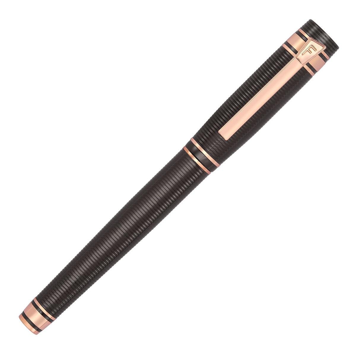Festina, Stylo-plume, Rayures larges, Gun & Or rose