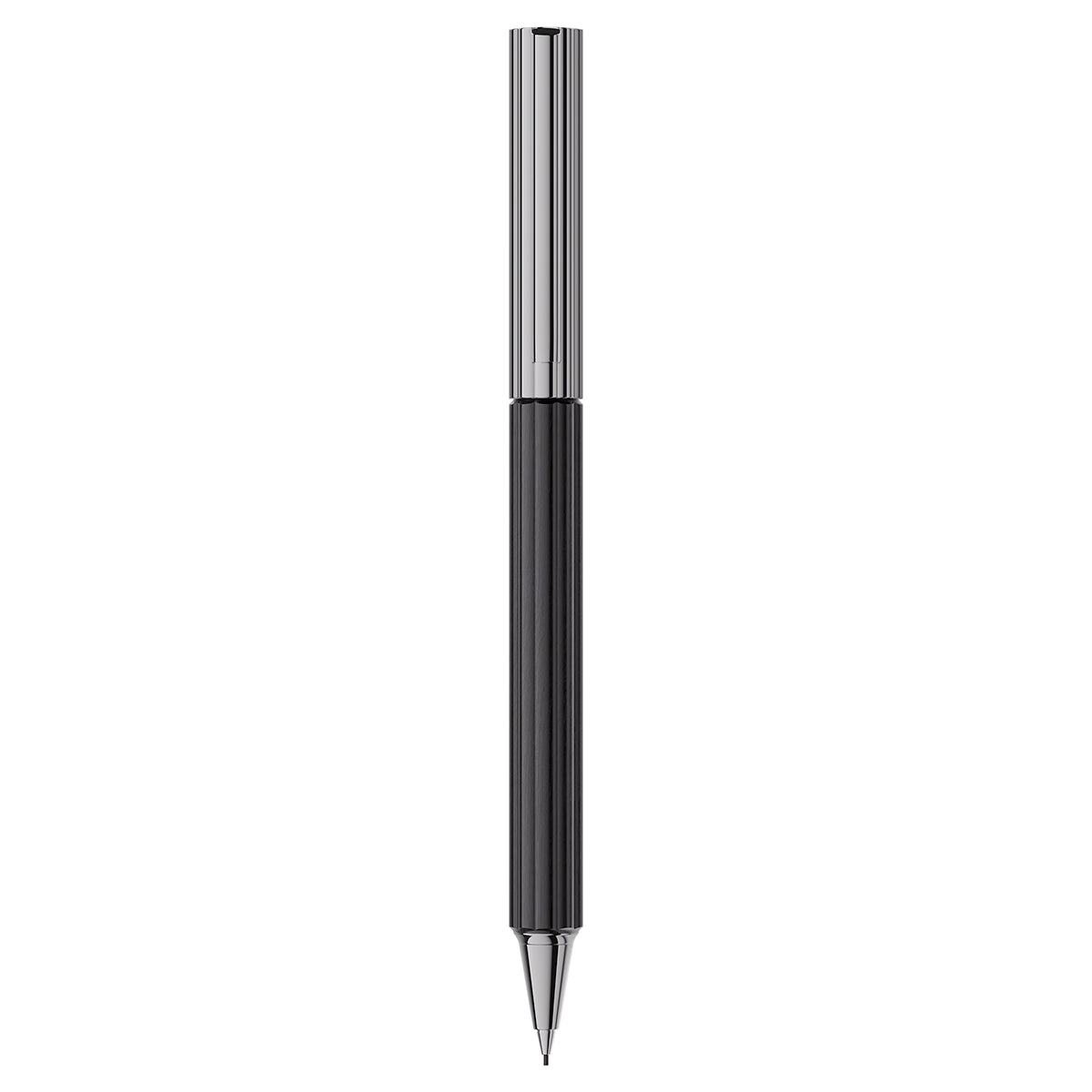 Crayon rotatif Graf von Faber-Castell Bloom ébène, ruthénium, 0.5mm, noir