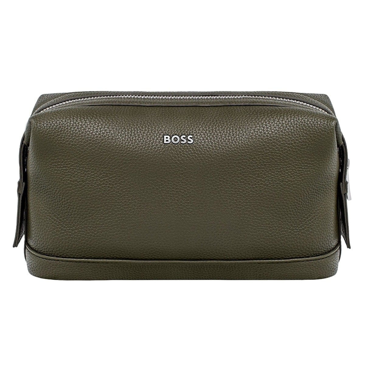 HUGO BOSS Kulturbeutel Classic Grained, Khaki