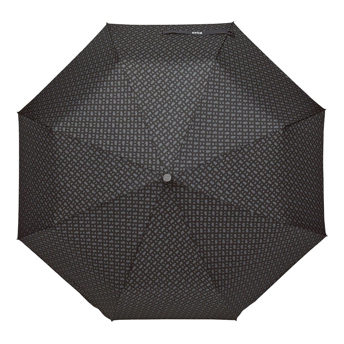 Parapluie Hugo Boss Monogrammes Gris Foncé