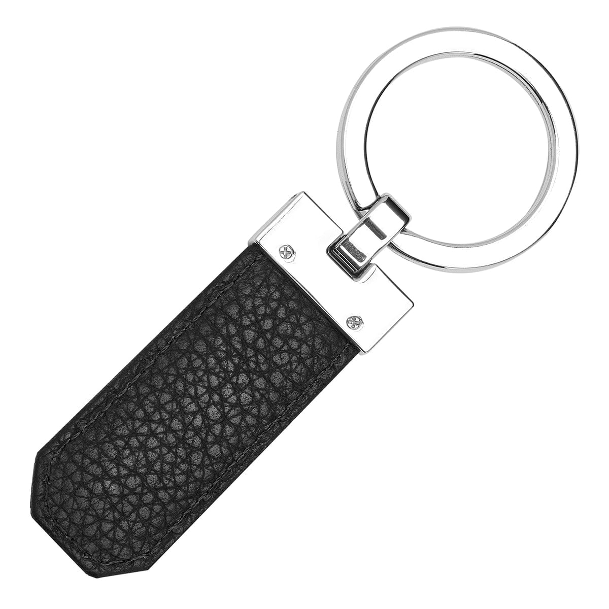 HUGO BOSS Schlüsselanhänger, Classic Grained, Black, 4