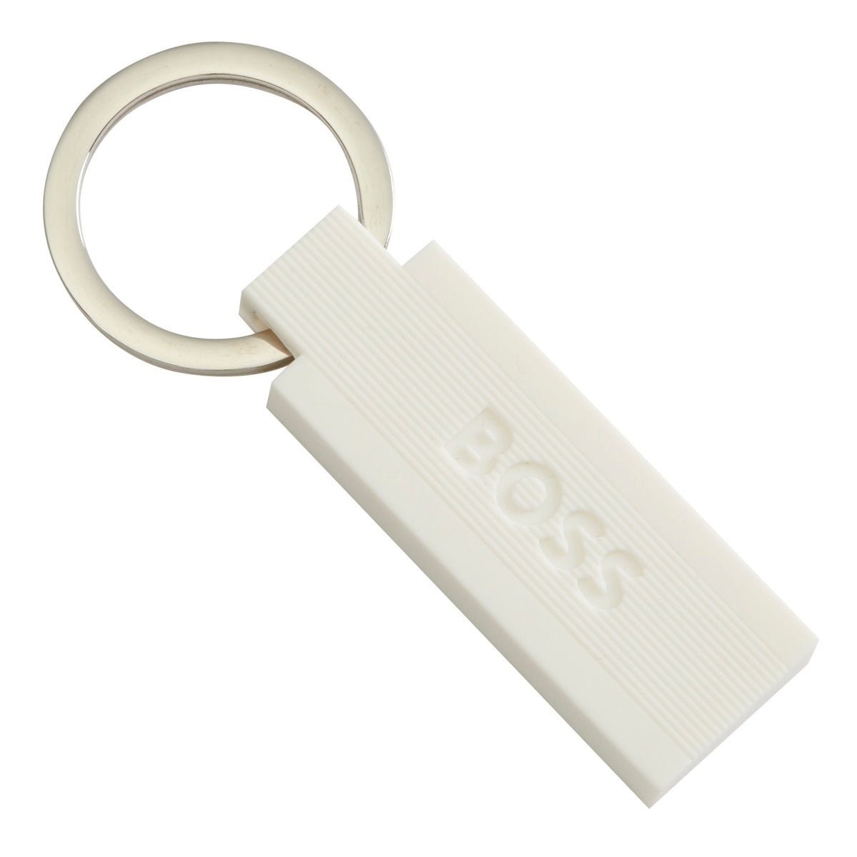 HUGO BOSS, portachiavi, Edge White