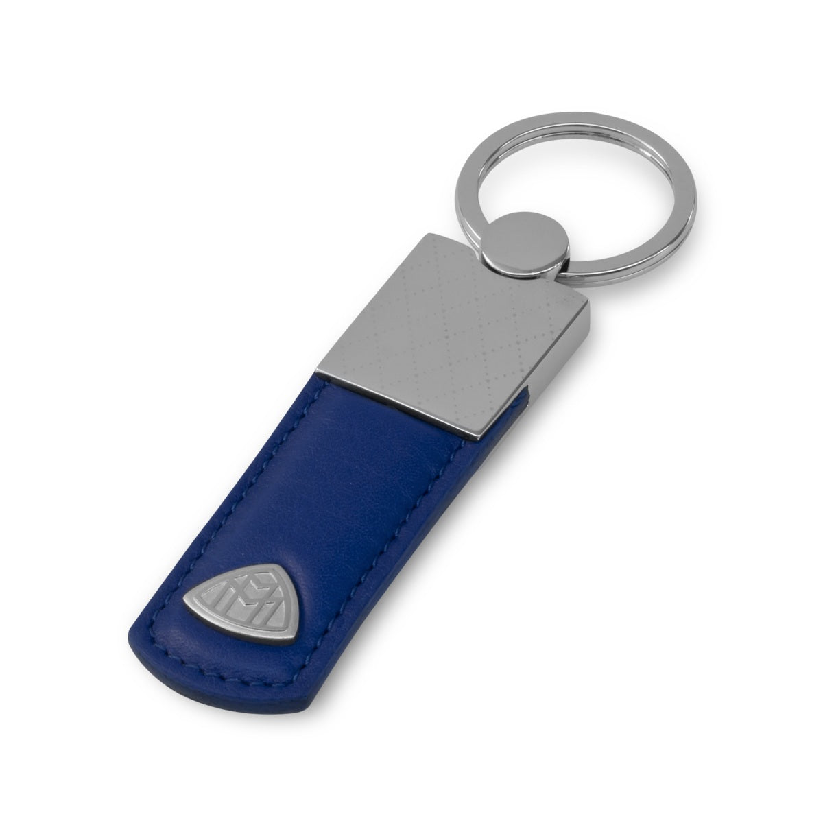 Portachiavi Maybach The Key Moment I vera pelle automobilistica, blu