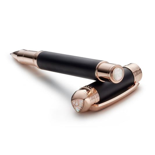 Maybach Rollerball The Peak I Volcanic Black - Oro rosa, Volcanic Black