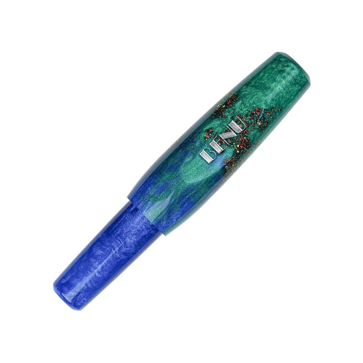 Penna stilografica BENU Pixie argento, Emerald Sea