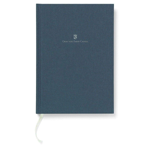 Graf von Faber-Castell, carnet, A5 avec couverture en lin, bleu foncé