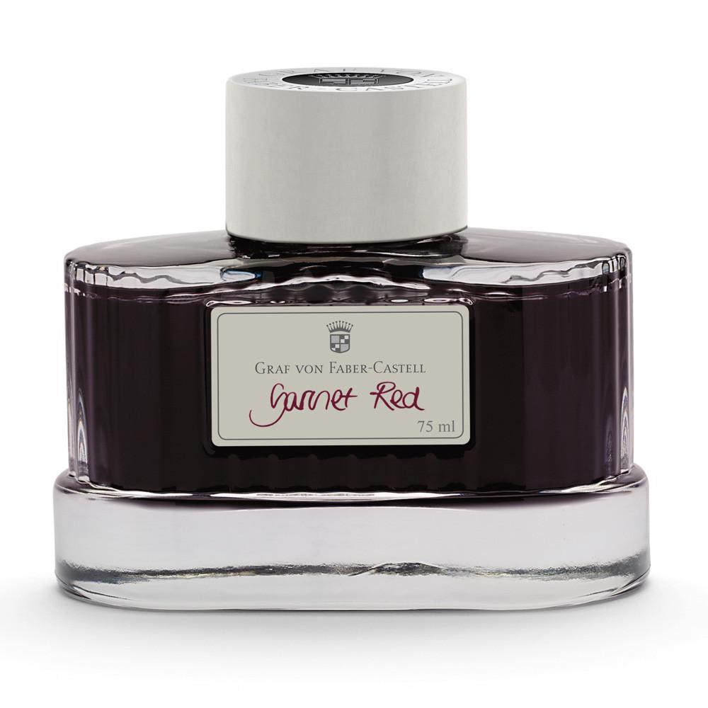 Graf von Faber-Castell, Tintenglas, 75ml, Garnet Red-1
