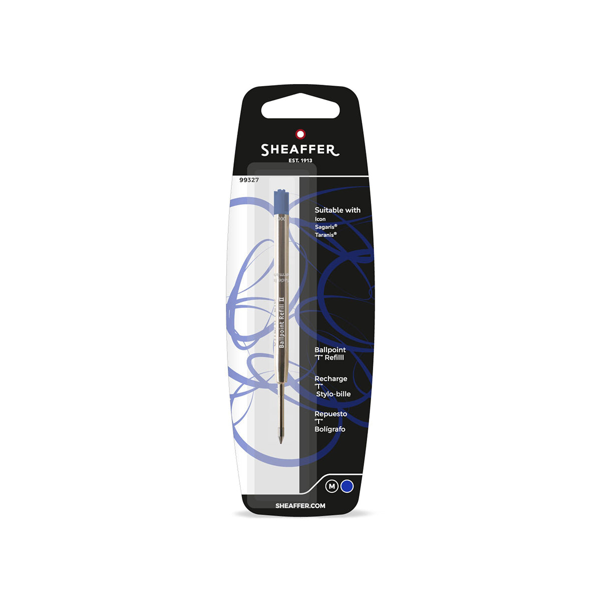 Sheaffer Tintenrollermine Mittel, Blue