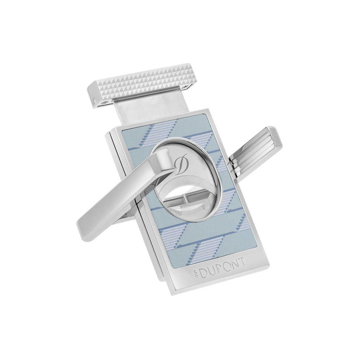 ST Dupont Accessories Zigarrenschneider Monogram, Ltd. Edt., Light-gray