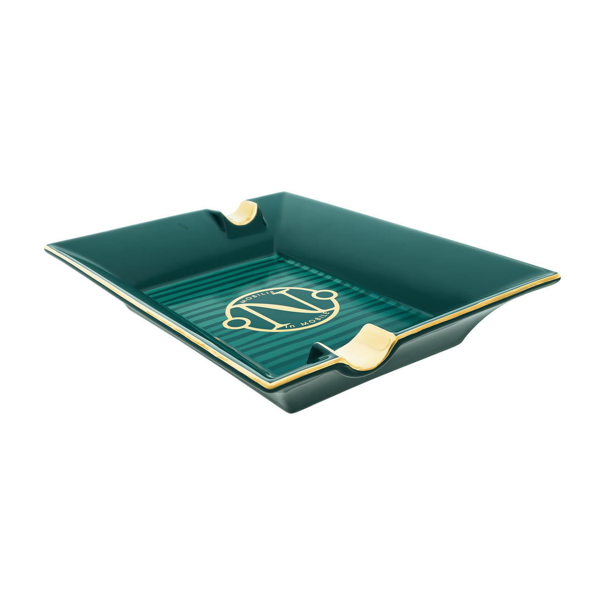 ST Dupont Accessories Aschenbecher 20000 Lieues Sous Les Mers, Ltd. Edt., Green-pacific