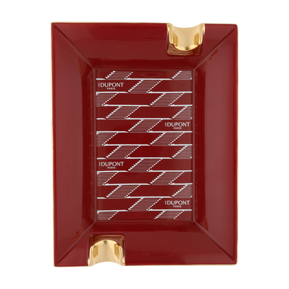 ST Dupont Accessories Aschenbecher Monogram, Ltd. Edt., Burgundy