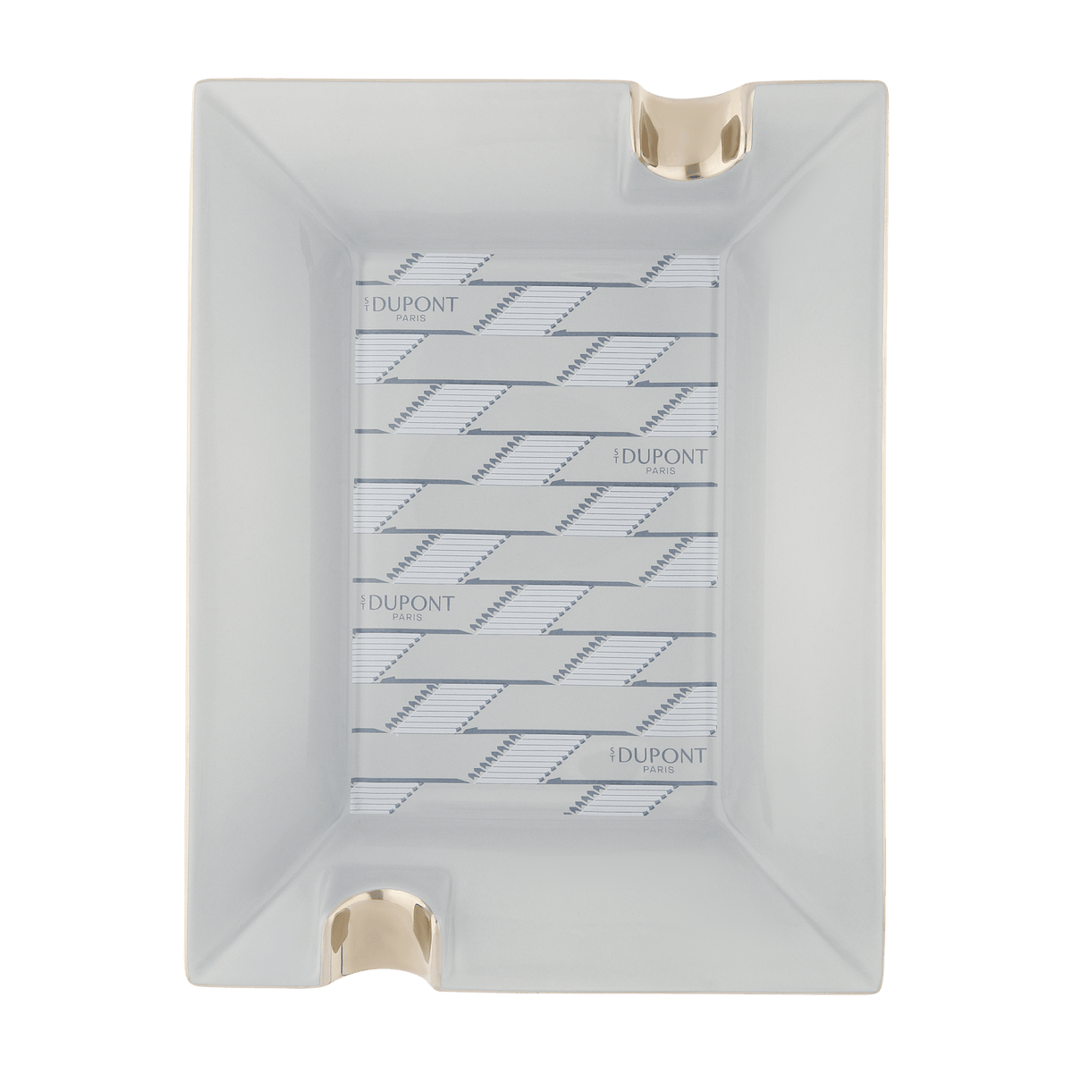 ST Dupont Accessories Aschenbecher Monogram, Ltd. Edt., Light-gray