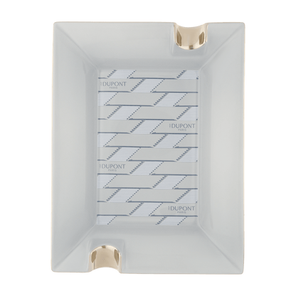 ST Dupont Accessories Aschenbecher Monogram, Ltd. Edt., Light-gray