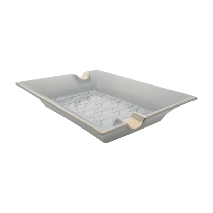 ST Dupont Accessories Aschenbecher Monogram, Ltd. Edt., Light-gray