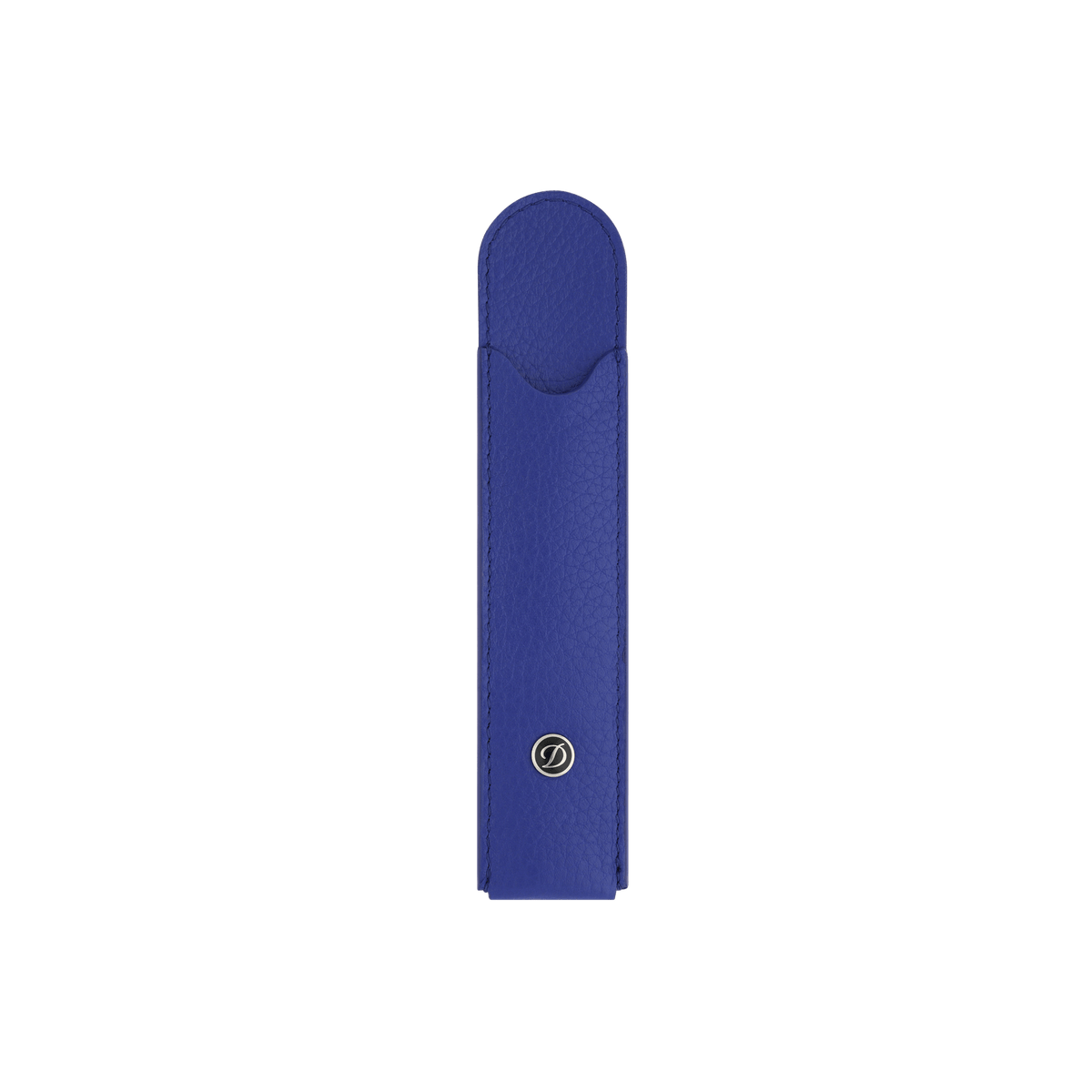 Accessori ST Dupont Custodia per penne in pelle martellata, blu indaco