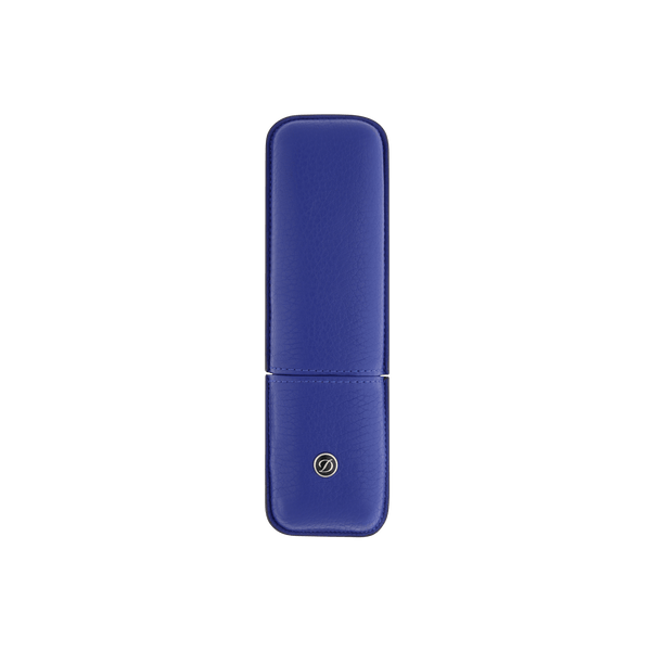 Pelletteria ST Dupont Astuccio per penne Accessori da ufficio, Blu indaco