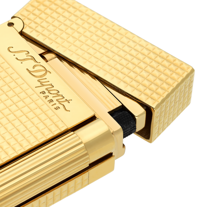Briquet ST Dupont Ligne 2 Ligne 2, Édition Limitée, Doré