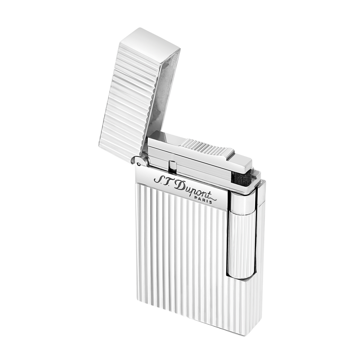 ST Dupont Feuerzeug Ligne 2 Ligne 2, Palladium, Ltd. Edt., Silver