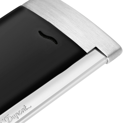 Accendino ST Dupont Slim 7, Palladio, Edizione Limitata, Nero