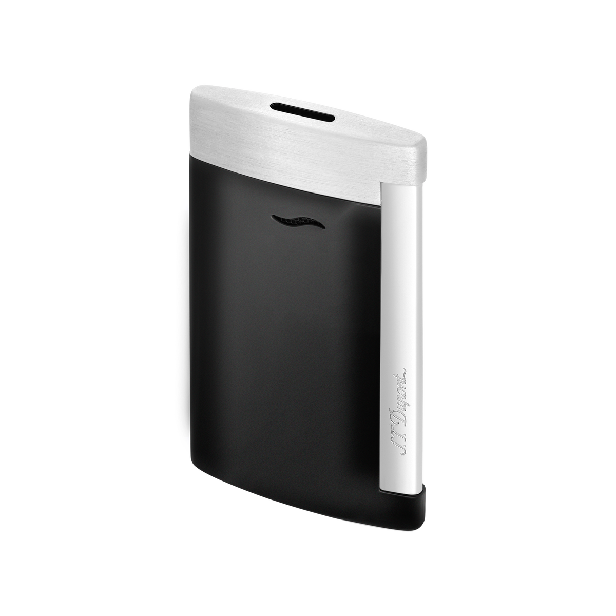 Accendino ST Dupont Slim 7, Palladio, Edizione Limitata, Nero