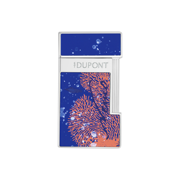 Accendino ST Dupont Slimmy 20000 leghe sotto i mari, Ediz. lim., Blu reale
